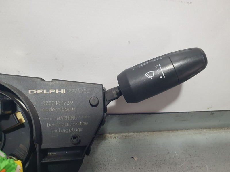 Recambio de mando luces y limpia para opel corsa d enjoy referencia OEM IAM 13142283 12274700 DELPHI