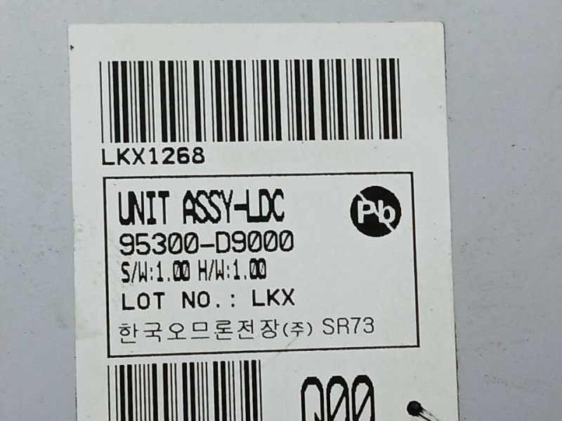 Recambio de modulo electronico para kia sportage edition 7 2wd referencia OEM IAM 95300D9000  