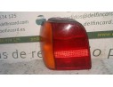 Recambio de piloto trasero izquierdo para volkswagen polo berlina (6n1) básico referencia OEM IAM   