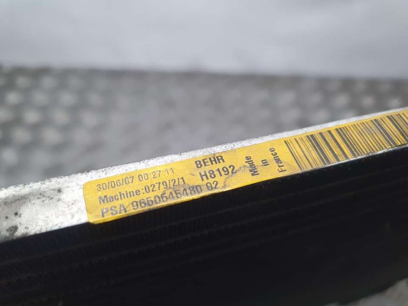 Recambio de condensador / radiador aire acondicionado para citroën c4 picasso sx referencia OEM IAM 9650545480  