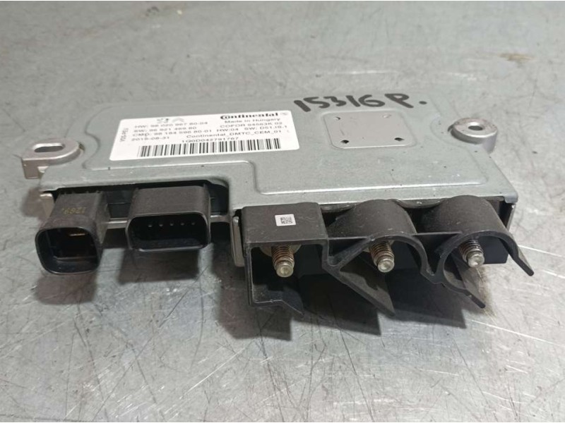 Recambio de centralita arranque start stop para peugeot 308 sw referencia OEM IAM 9802096780 DMTCCEM01 CONTINENTAL
