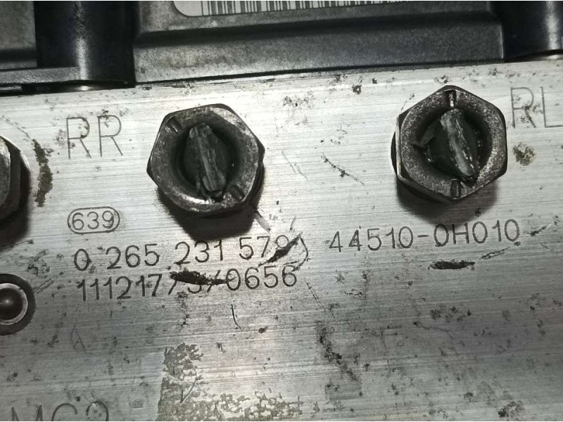 Recambio de abs para citroën c1 x referencia OEM IAM 445100H010 0265231579 BOSCH