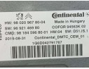 Recambio de centralita arranque start stop para peugeot 308 sw referencia OEM IAM 9802096780 DMTCCEM01 CONTINENTAL