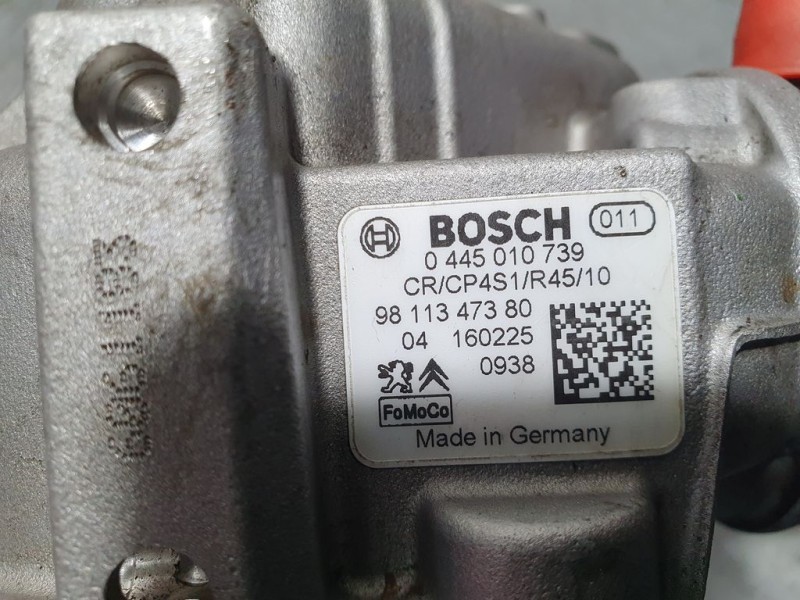 Recambio de bomba alta presion para peugeot 2008 (--.2013) active referencia OEM IAM 9811347380 0445010739 BOSCH