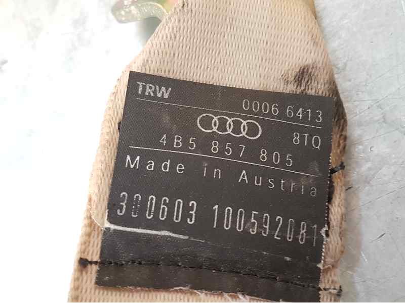 Recambio de pretensor airbag trasero derecho para audi a6 berlina (4b2) 3.0 referencia OEM IAM 4B5857805  TRW