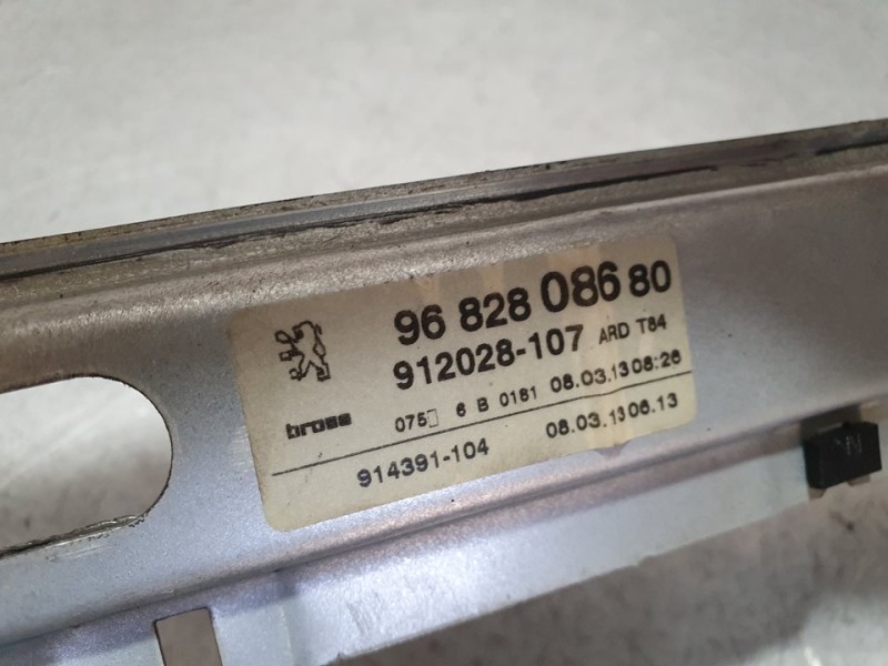 Recambio de elevalunas trasero derecho para peugeot 3008 style referencia OEM IAM 9682808680 912028107 ELECTRICO 6 PINES