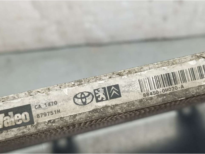 Recambio de condensador / radiador aire acondicionado para citroën c1 x referencia OEM IAM 884500H020A 879751H VALEO