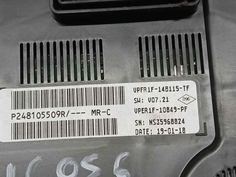 Recambio de cuadro instrumentos para renault megane iv berlina 5p zen referencia OEM IAM 248105509R NS35968824 JOHNSON CONTROLS