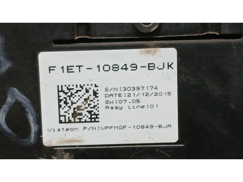 Recambio de cuadro instrumentos para ford focus lim. business referencia OEM IAM F1ET10849BJK  30397174