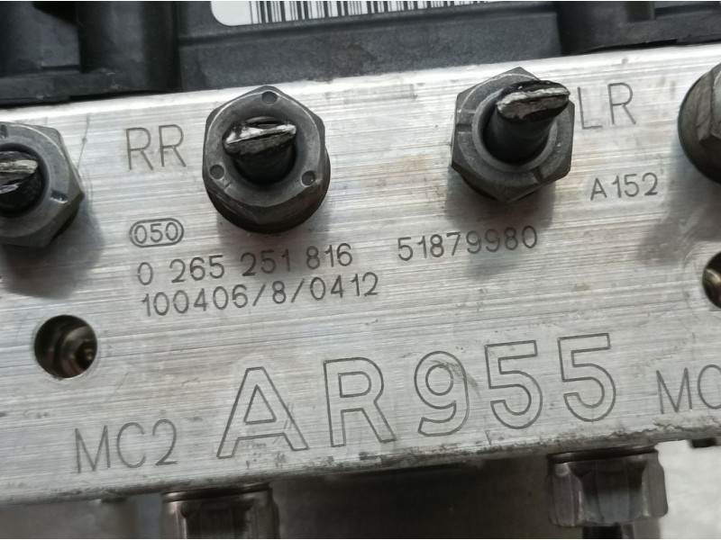 Recambio de abs para alfa romeo mito (145) quadrifoglio verde referencia OEM IAM 265251816  BOSCH