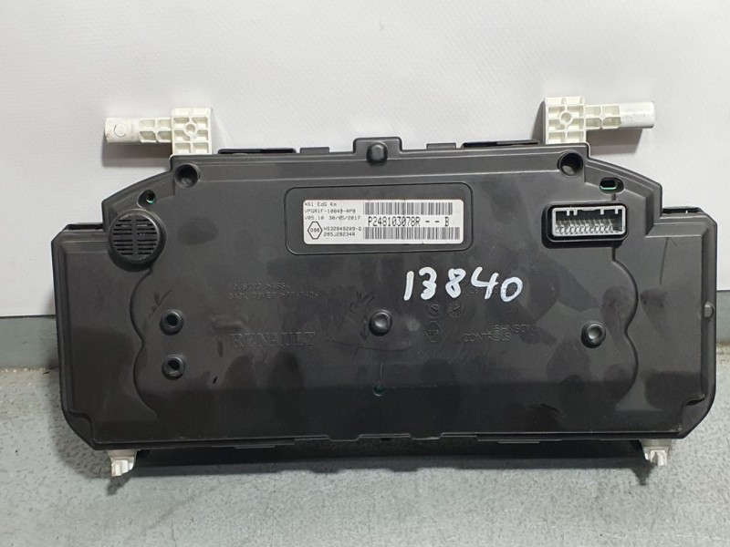Recambio de cuadro instrumentos para renault kangoo profesional referencia OEM IAM P248103078R NS32849209Q JOHNSON CONTROLS