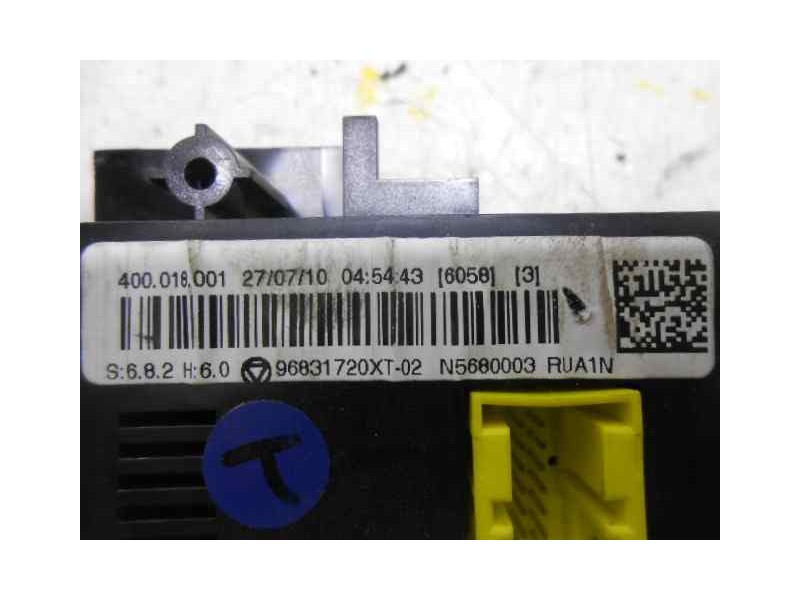 Recambio de mando climatizador para citroën c3 sx referencia OEM IAM 96831720XT02  BEHR