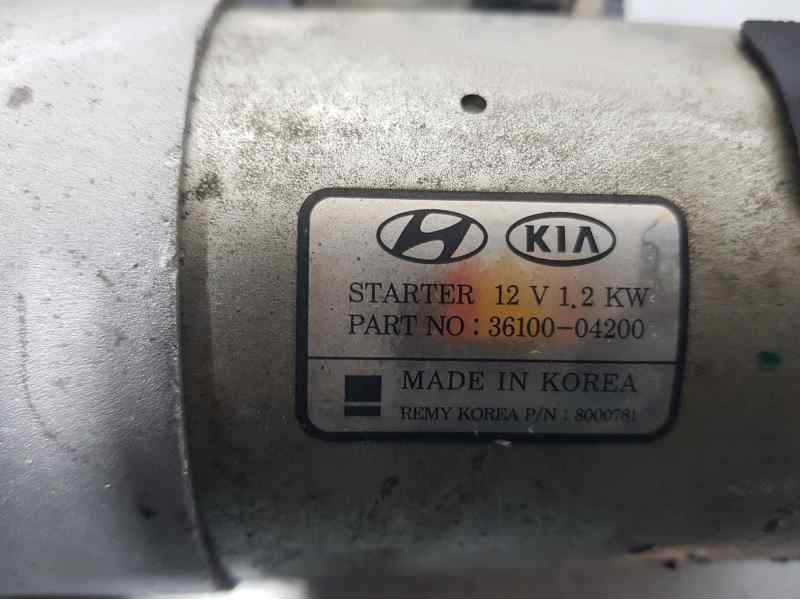 Recambio de motor arranque para kia stonic (ybcuv) concept referencia OEM IAM 3610004200  