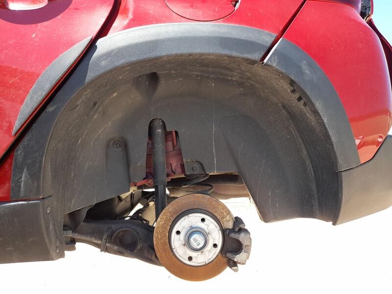 Recambio de plastico pase rueda tras. izq. para peugeot 2008 i (cu_) 1.2 thp 110 / puretech 110 referencia OEM IAM 9678813780  