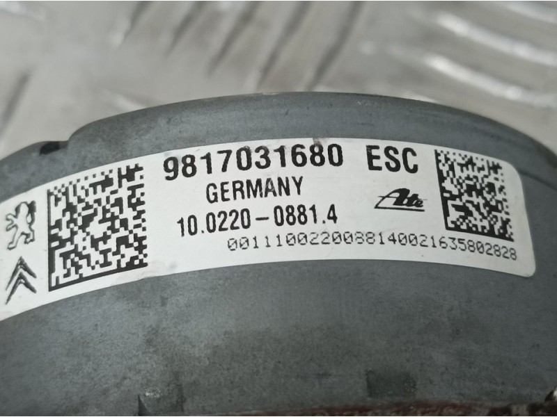 Recambio de abs para citroën c-elysée exclusive referencia OEM IAM 9817031680 10022008814 ATE