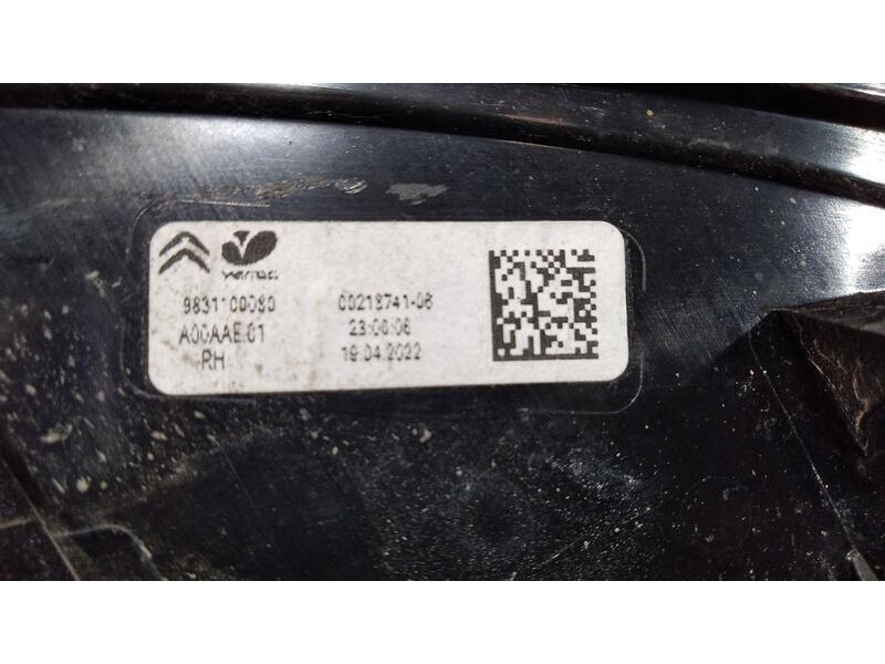 Recambio de piloto trasero derecho para citroën c4 1.2 12v e-thp pure tech referencia OEM IAM 9831100080 LED/EXTERIOR LED/EXTERI