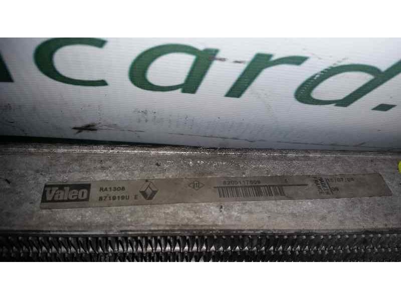 Recambio de radiador agua para renault megane ii classic berlina confort authentique referencia OEM IAM RA1308 8200117609 VALEO