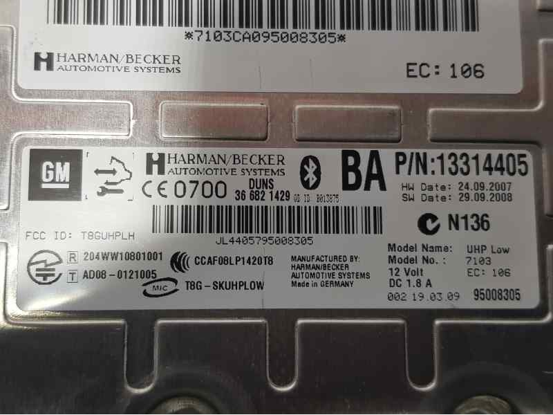 Recambio de modulo electronico para opel insignia berlina edition referencia OEM IAM 13314405  