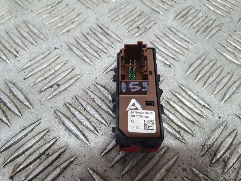 Recambio de interruptor para peugeot 508 allure referencia OEM IAM 96770624ZD 03422050100 BOTON SOS