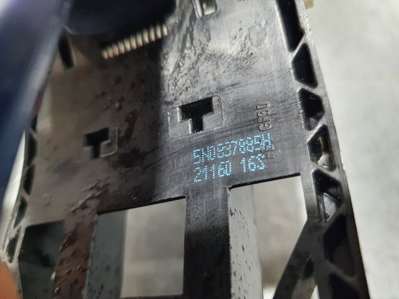 Recambio de maneta exterior delantera izquierda para skoda fabia (5j2 ) style referencia OEM IAM 5N0837885H  