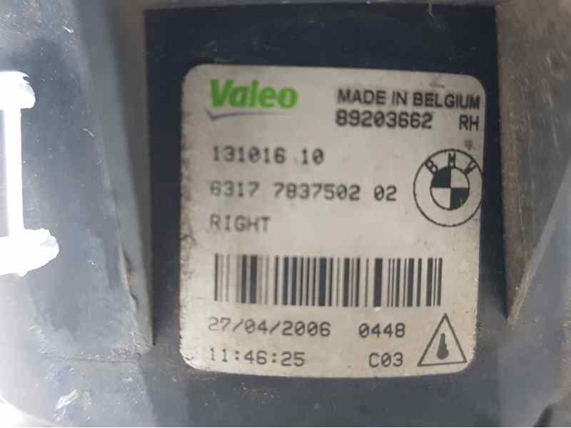 Recambio de faro antiniebla izquierdo para bmw serie 1 berlina (e81/e87) 118d referencia OEM IAM 63177837502 89203662 VALEO