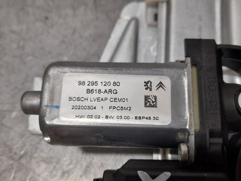 Recambio de elevalunas trasero izquierdo para citroën c3 feel referencia OEM IAM 9840154180 9830478480 ELECTRICO 6 PINES