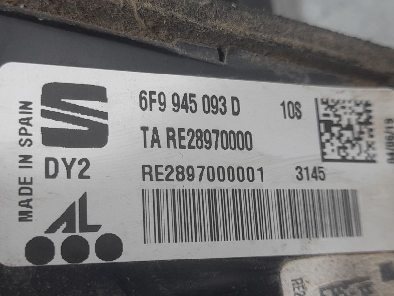 Recambio de piloto trasero izquierdo para seat arona style edition referencia OEM IAM 6F9945093D INTERIOR INTERIOR