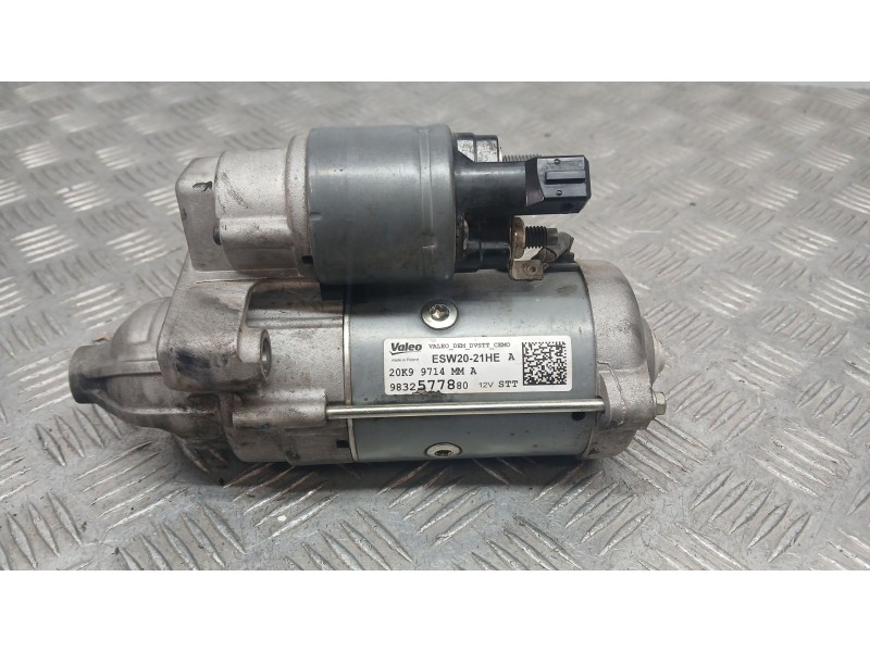 Recambio de motor arranque para peugeot partner furgoneta/monovolumen (k9) 1.5 bluehdi 100 referencia OEM IAM 9832577880 VALEO E