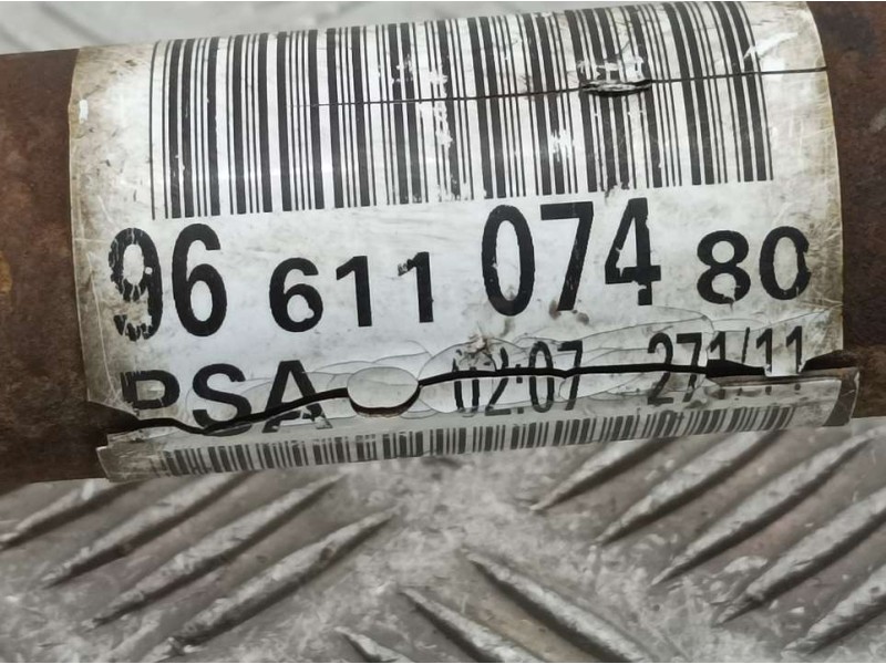 Recambio de transmision delantera derecha para citroën c4 lim. exclusive referencia OEM IAM 9661107480  