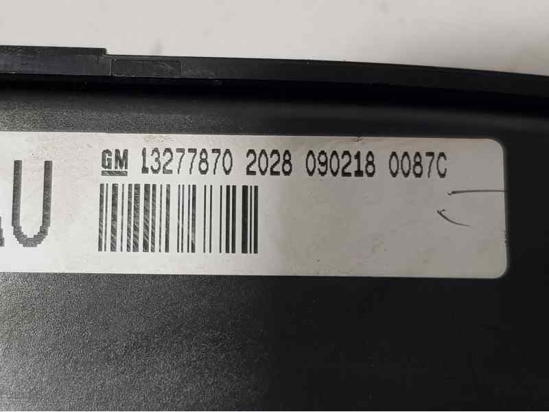 Recambio de mando climatizador para opel insignia berlina edition referencia OEM IAM 13277870  