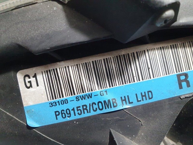 Recambio de faro derecho para honda cr-v (re) i-vtec 4wd referencia OEM IAM 33100SWWG1  XENON