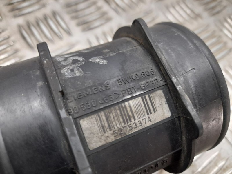 Recambio de caudalimetro para opel zafira a elegance referencia OEM IAM 90530463 5WK9606 SIEMENS