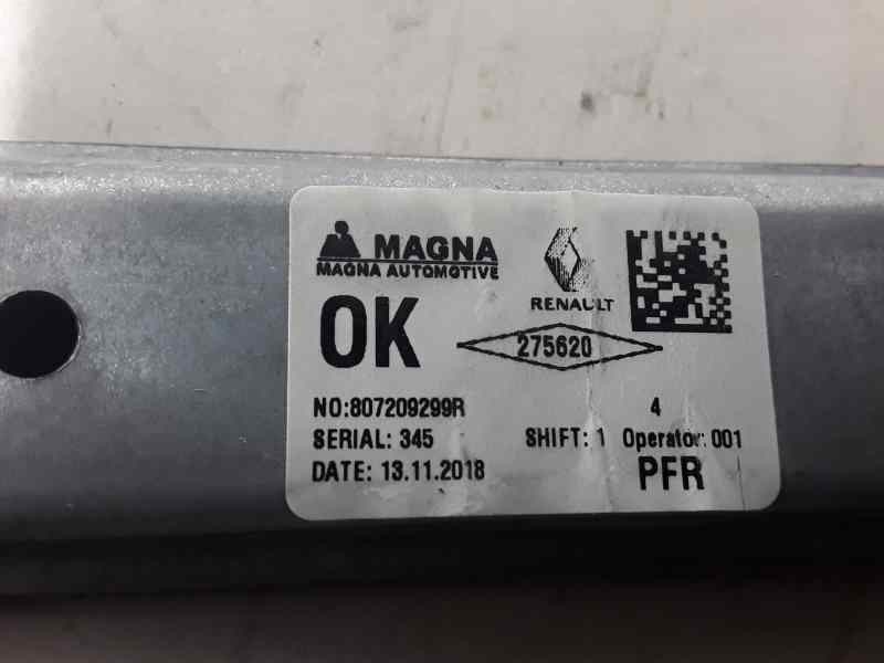Recambio de elevalunas delantero derecho para dacia sandero ambiance referencia OEM IAM 807209299R 2 PINS ELECTRICO