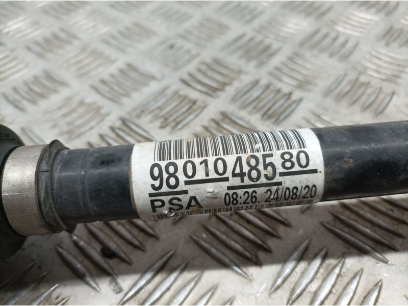 Recambio de transmision delantera izquierda para citroën c3 feel referencia OEM IAM 9801048580  