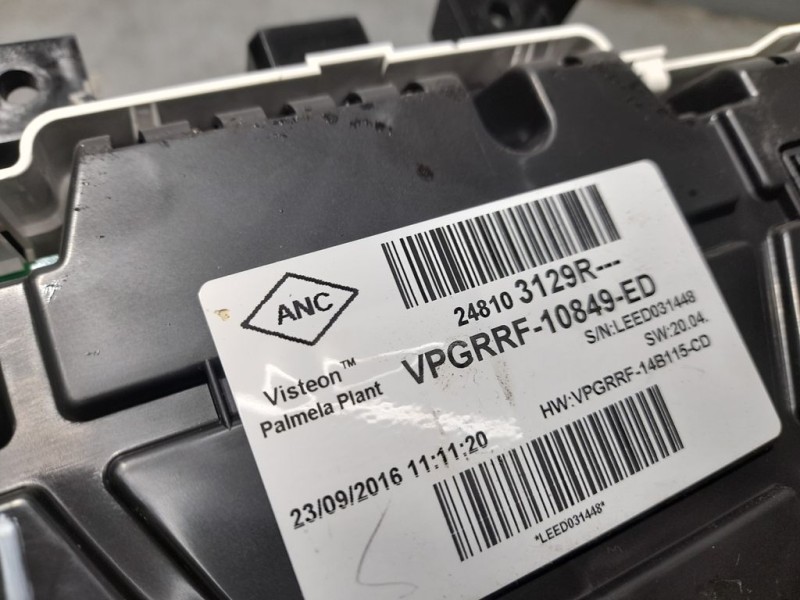 Recambio de cuadro instrumentos para renault clio iv dynamique referencia OEM IAM 248103129R  
