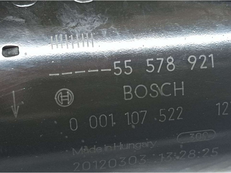 Recambio de motor arranque para opel corsa d excellence referencia OEM IAM 55578921 0001107522 BOSCH