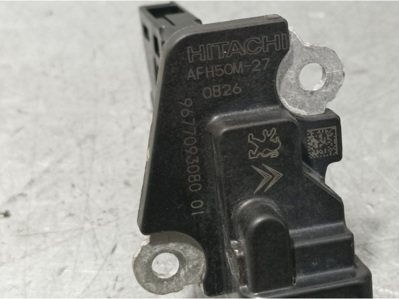 Recambio de caudalimetro para peugeot rifter active standard referencia OEM IAM 9677093080 AFH50M27 HITACHI