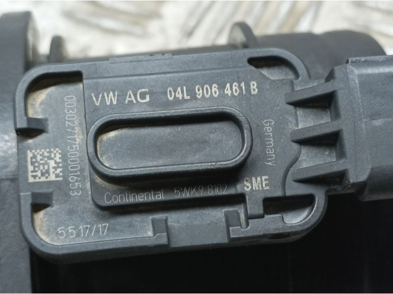 Recambio de caudalimetro para volkswagen golf vii sportsvan edition referencia OEM IAM 04L906461B 5WK98102 CONTINENTAL