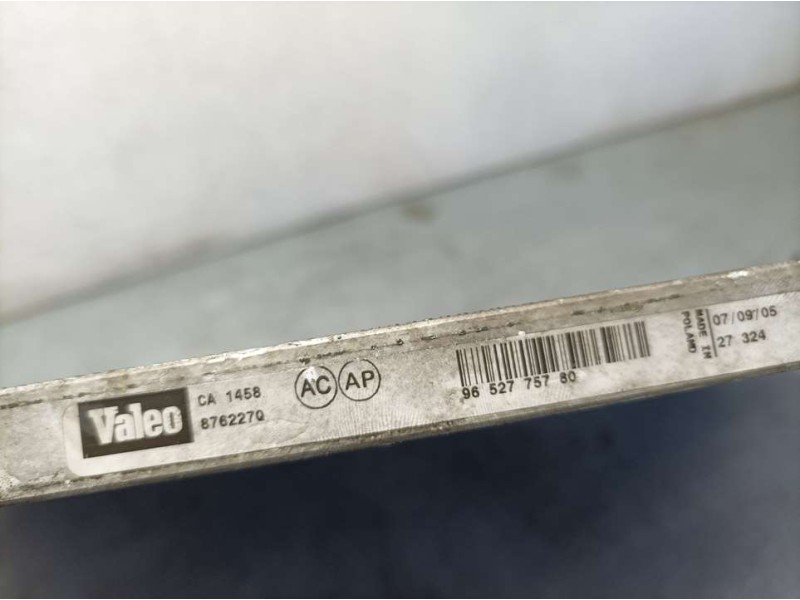 Recambio de condensador / radiador aire acondicionado para citroën c5 berlina lx (e) referencia OEM IAM 9652775780 876227Q VALEO