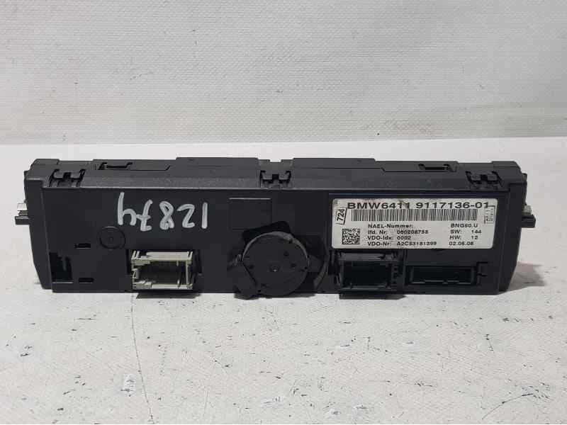Recambio de mando climatizador para bmw serie 1 berlina (e81/e87) 118d referencia OEM IAM 64119117136  