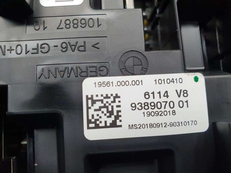 Recambio de caja reles / fusibles para bmw serie 1 lim. (f20/f21) 116i referencia OEM IAM 938907001 MS2018061290310170 