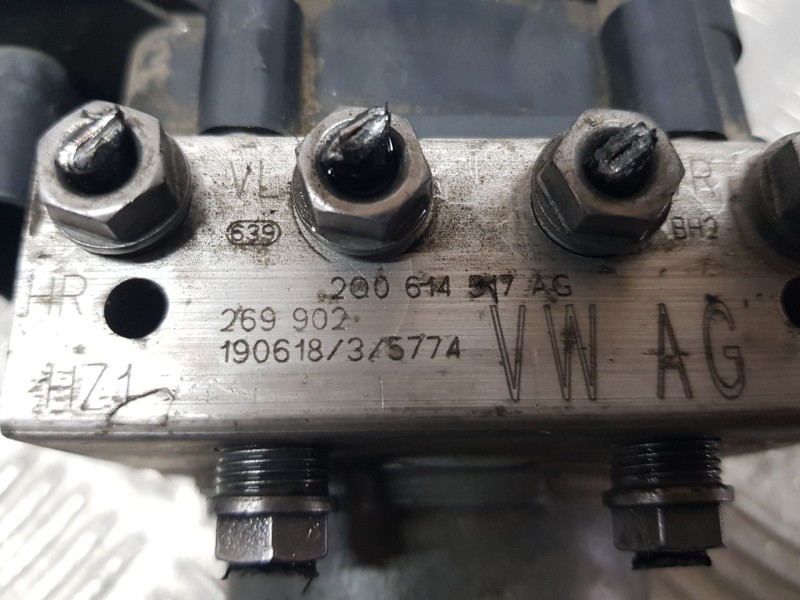 Recambio de abs para volkswagen polo vi (aw1, bz1, ae1) 1.6 tdi referencia OEM IAM 2Q0614517AG BOSCH 0265292096