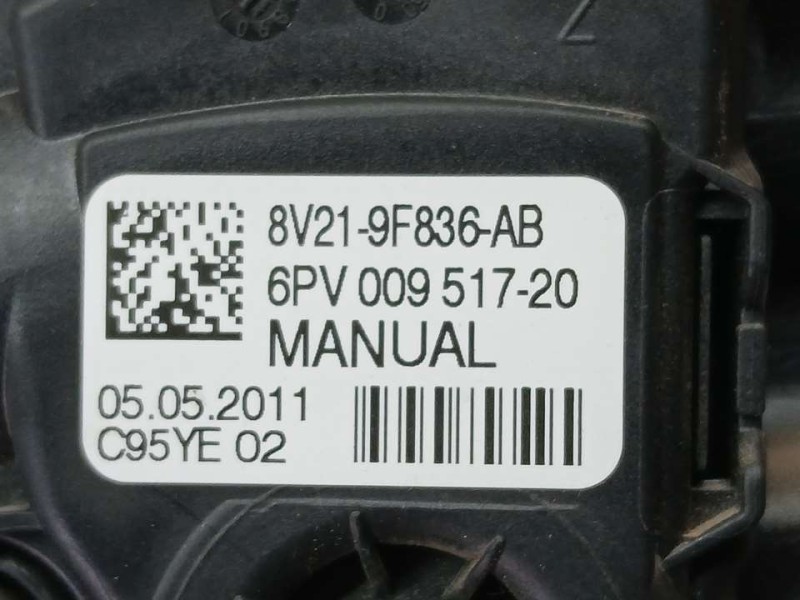 Recambio de potenciometro pedal para ford fiesta (cb1) trend referencia OEM IAM 8V219F836AB  