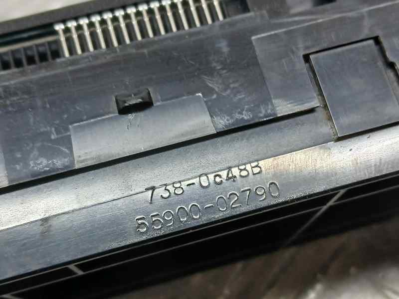 Recambio de mando climatizador para toyota auris active referencia OEM IAM 5590002790 7380C48B GOMA SUELTA