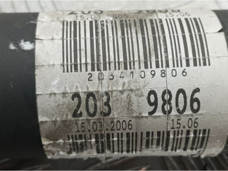 Recambio de transmision central para mercedes-benz clase clk (w209) coupe 220 cdi (209.308) referencia OEM IAM 2034109806 203980