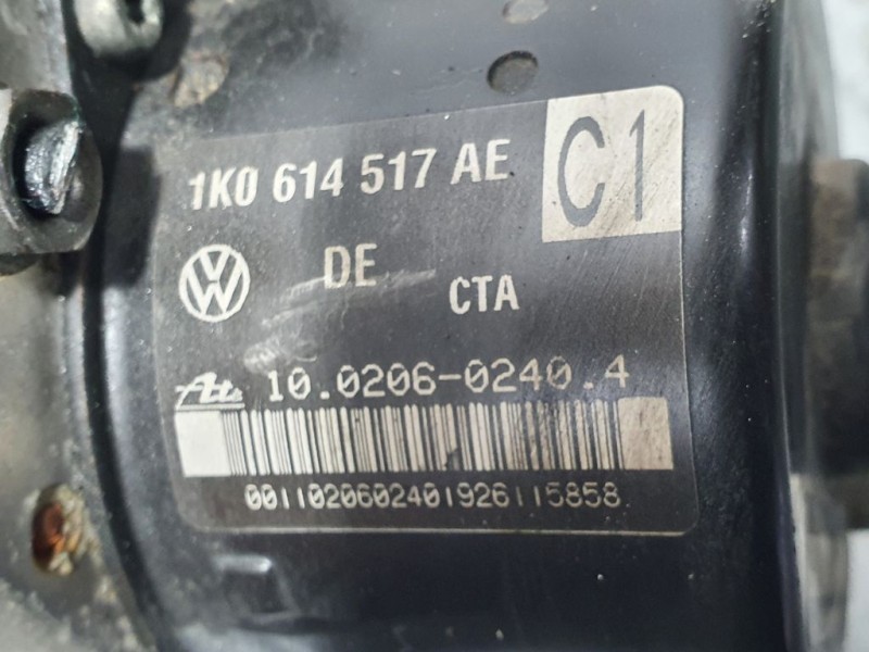 Recambio de abs para volkswagen touran (1t1) highline referencia OEM IAM 1K0614517AE 10020602404 ATE