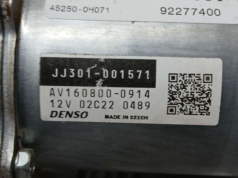 Recambio de columna direccion para toyota aygo x-cite referencia OEM IAM 452500H071 6900003513 JETKT ELECTRO/MECANICA