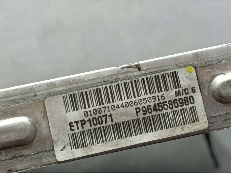 Recambio de radiador agua para citroën c5 berlina lx (e) referencia OEM IAM 9645586980  