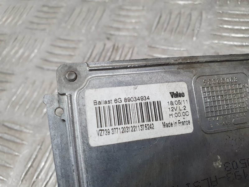 Recambio de centralita faros xenon para ford kuga titanium referencia OEM IAM 6G89034934 VALEO DER