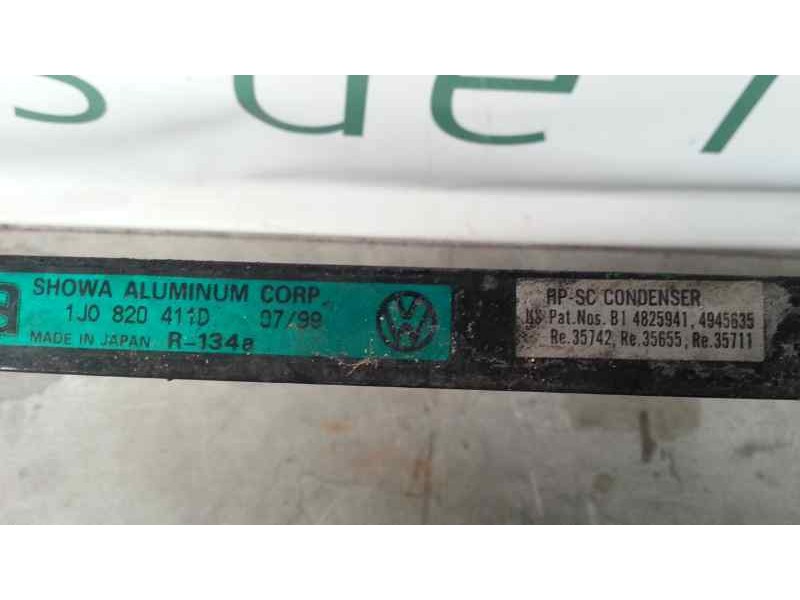 Recambio de condensador / radiador aire acondicionado para volkswagen bora berlina (1j2) conceptline referencia OEM IAM 1J082041